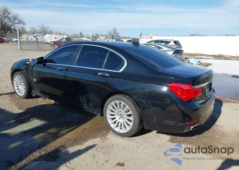 2012 BMW 750I z USA, uszkodzony, nr VIN WBAKA8C51CCY37951